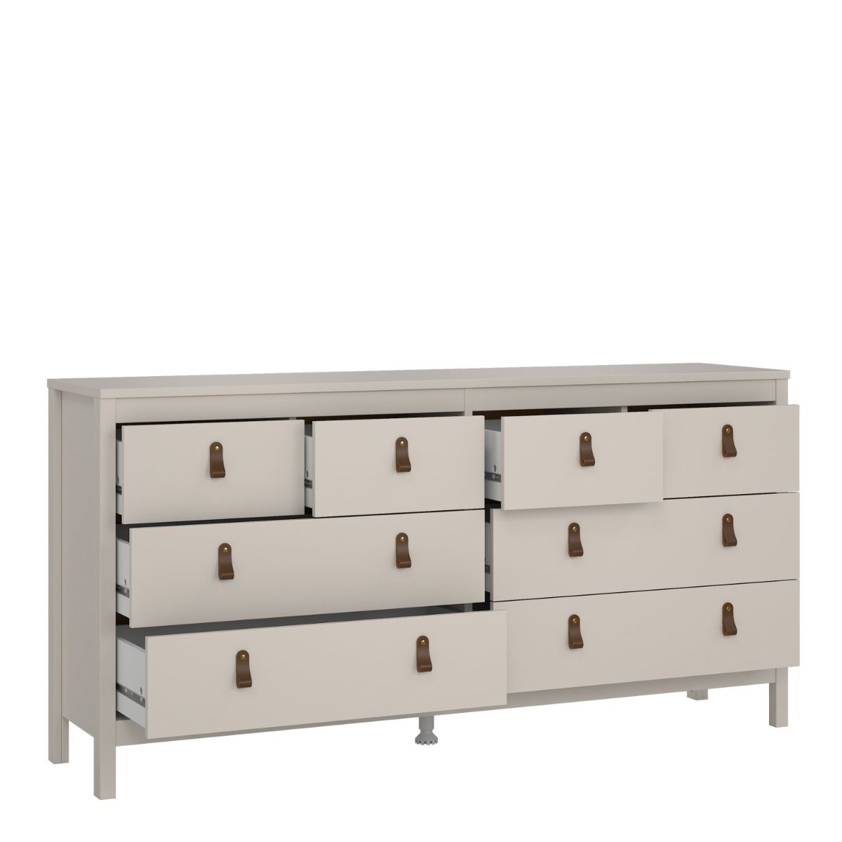 Barcelona Double Dresser 4+4 Drawers in Cashmere - INSIDE HOUSE