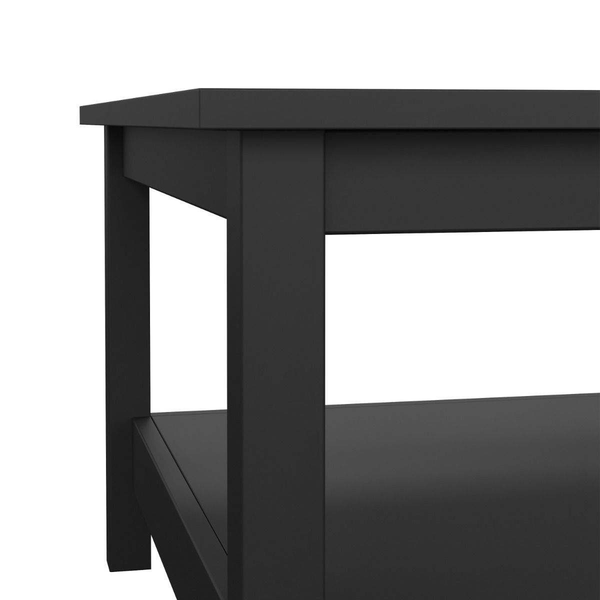 Barcelona Coffee Table – Matt Black - INSIDE HOUSE