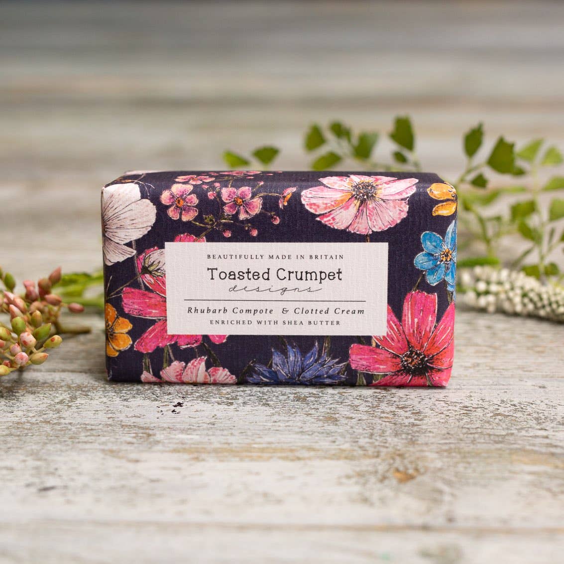 Rhubarb &amp; Clotted Cream Soap