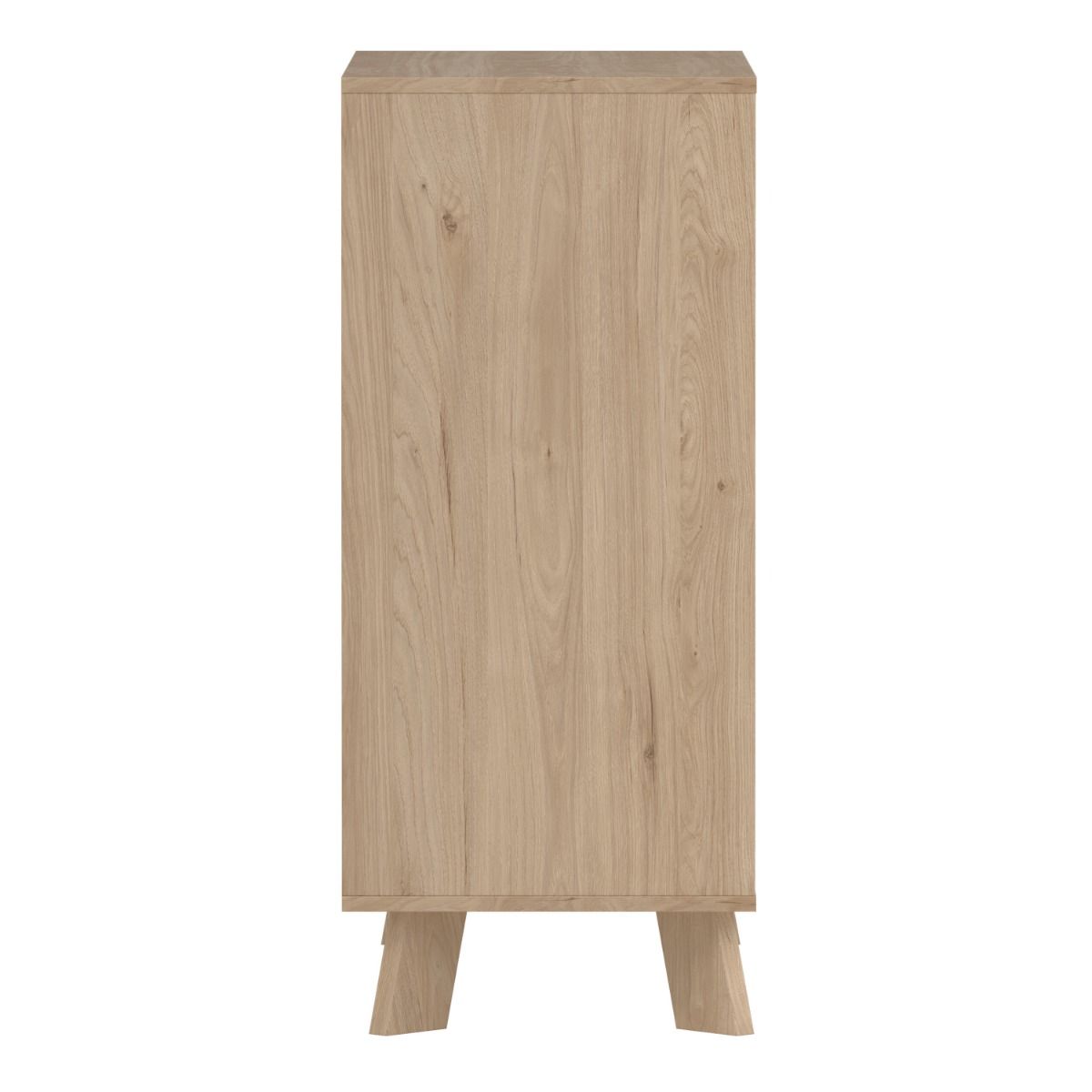 Ikast Chest 3 Drawers in Jackson Hickory and White - INSIDE HOUSE