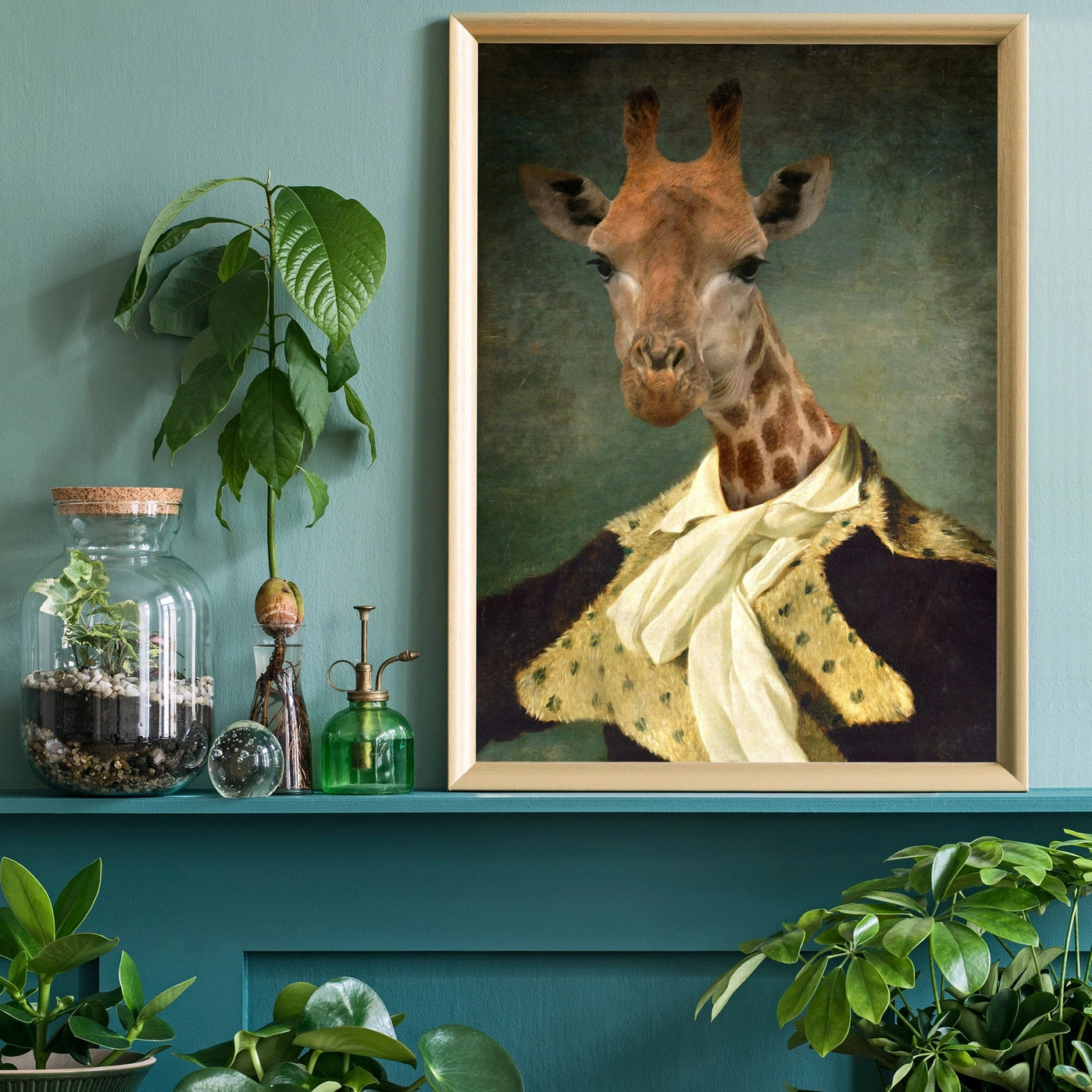 Portrait of A Giraffe - INSIDE HOUSE