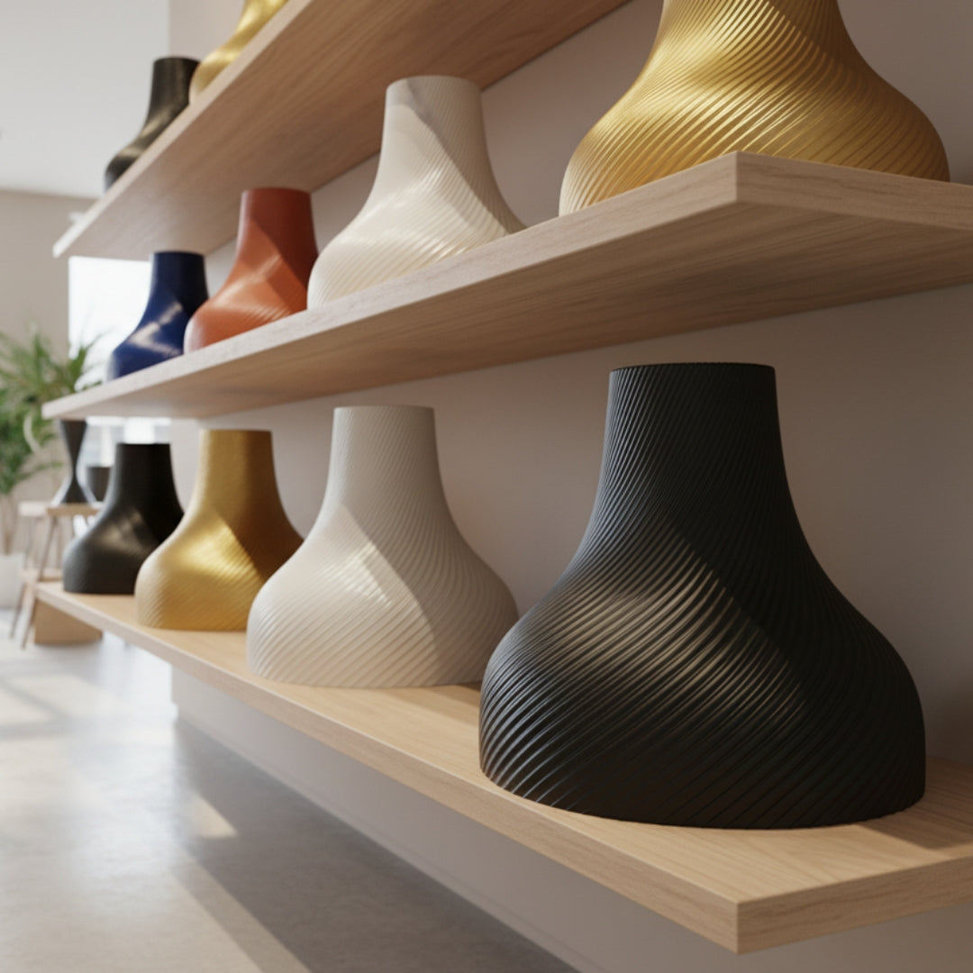 Base Vase for Faux or Real Flowers / Planter - INSIDE HOUSE