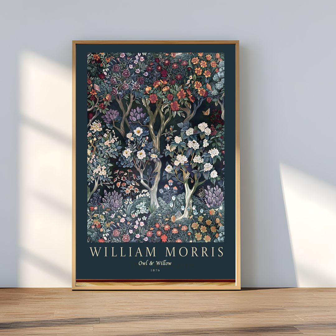 William Morris Willow Tree Art Print