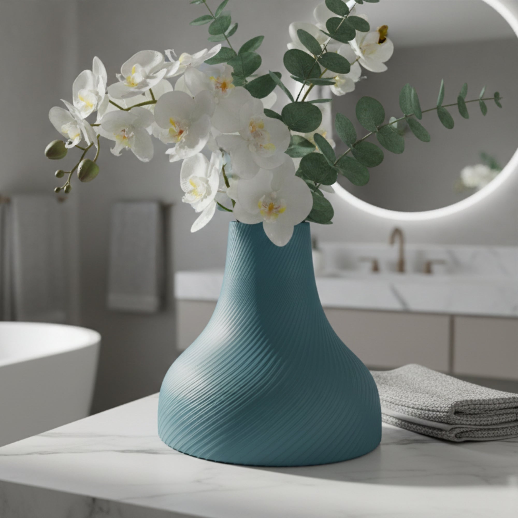 Base Vase for Faux or Real Flowers / Planter - INSIDE HOUSE