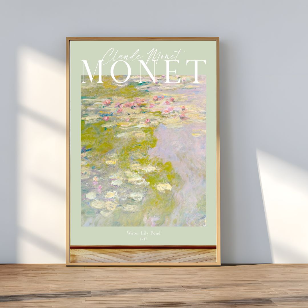 Claude Monet Lilly Pond Classic Art Print
