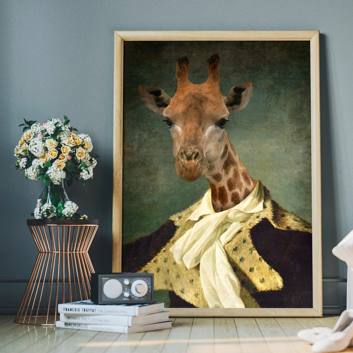 Portrait of A Giraffe - INSIDE HOUSE