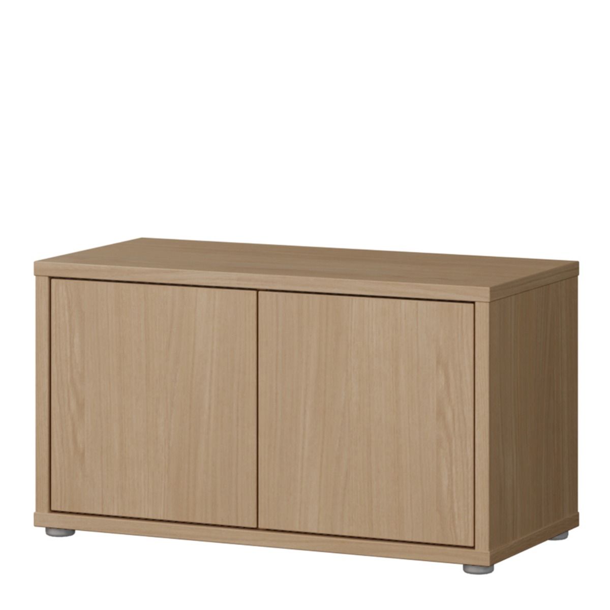 Alice Springs Storage Bench – Elegancia Oak Finish with 2 Doors