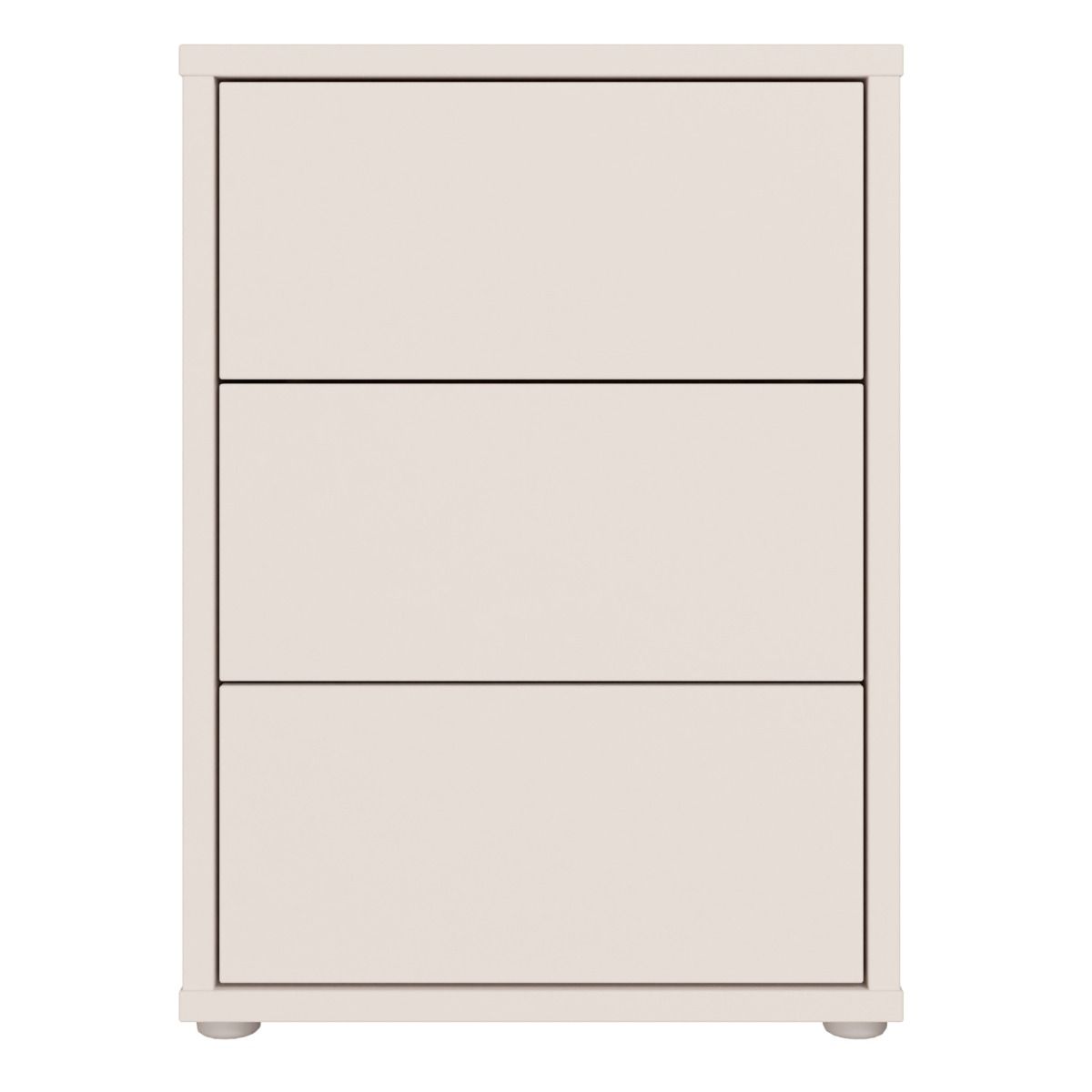 Alice Springs Bedside Cabinet – Sand Finish with 3 Drawers