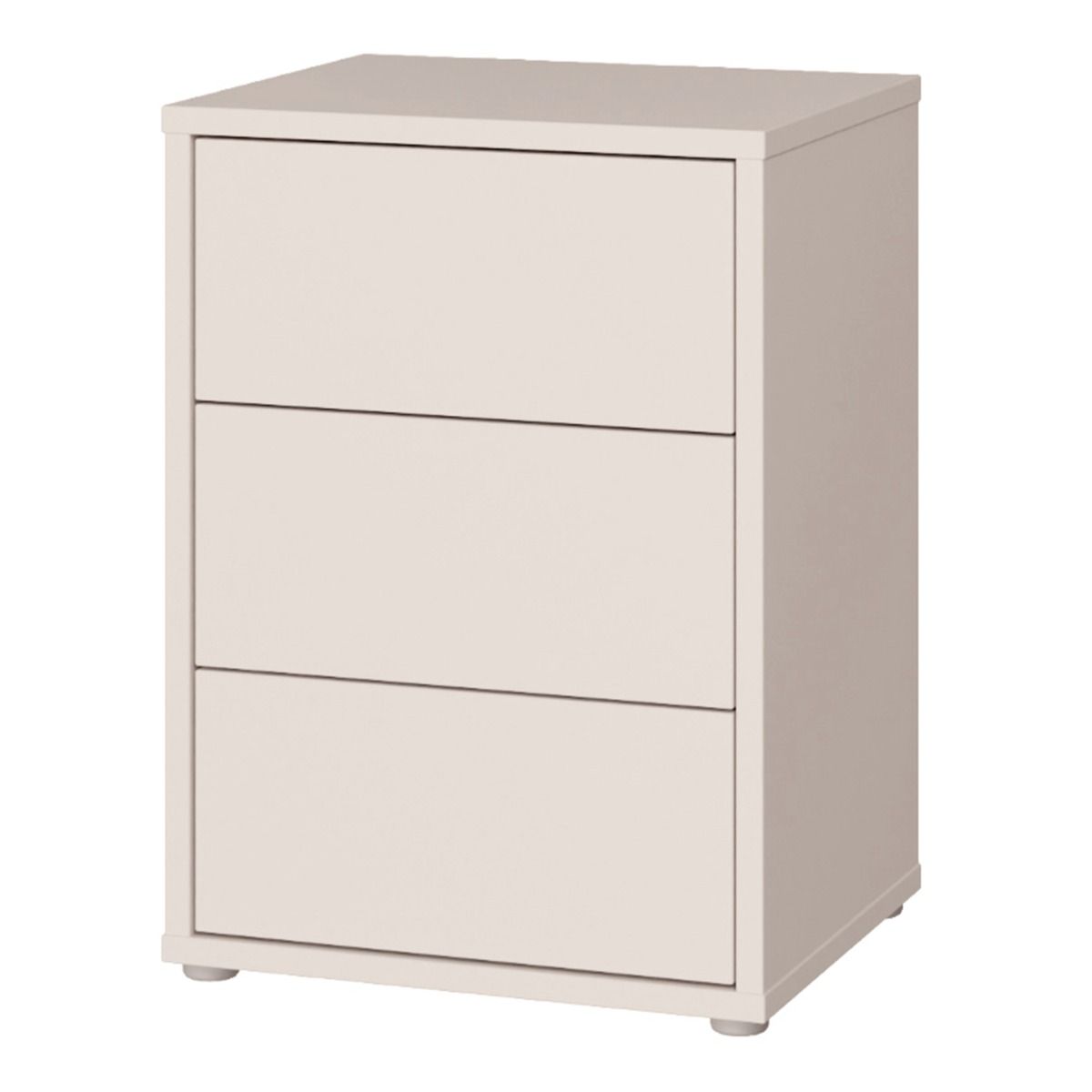 Alice Springs Bedside Cabinet – Sand Finish with 3 Drawers