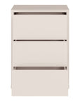 Alice Springs Bedside Cabinet – Sand Finish with 3 Drawers