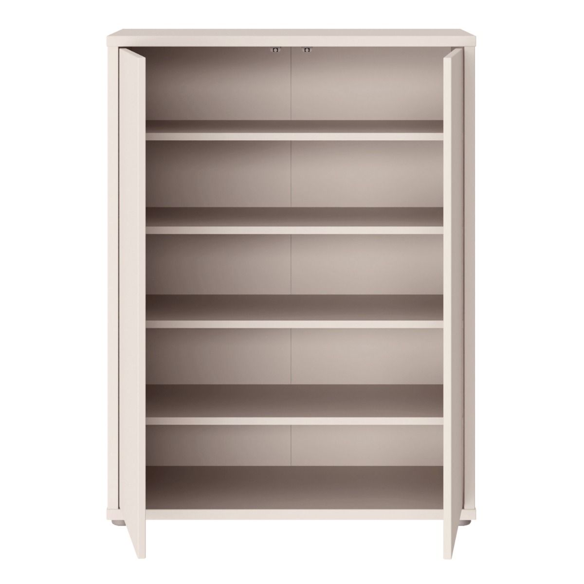 Alice Springs Shoe Cabinet – Sand Finish with 2 Doors