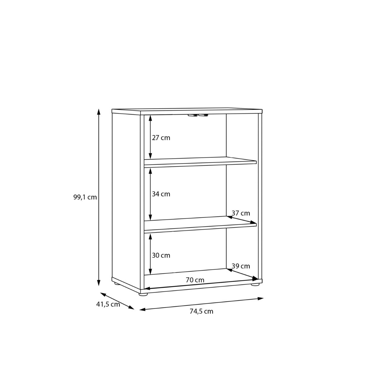 Alice Springs Cupboard – Sand Finish with 2 Doors