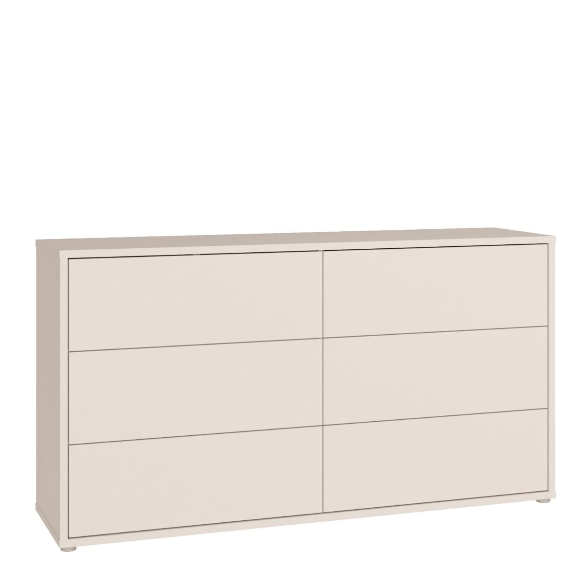 Alice Springs Wide Chest – Sand Finish with 6 Drawers