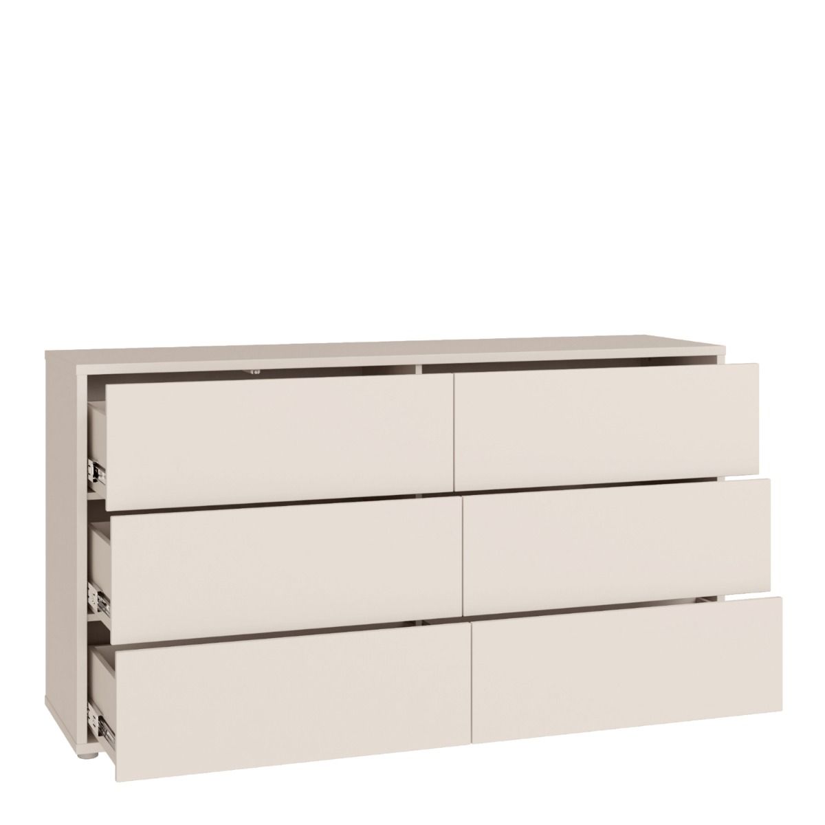Alice Springs Wide Chest – Sand Finish with 6 Drawers