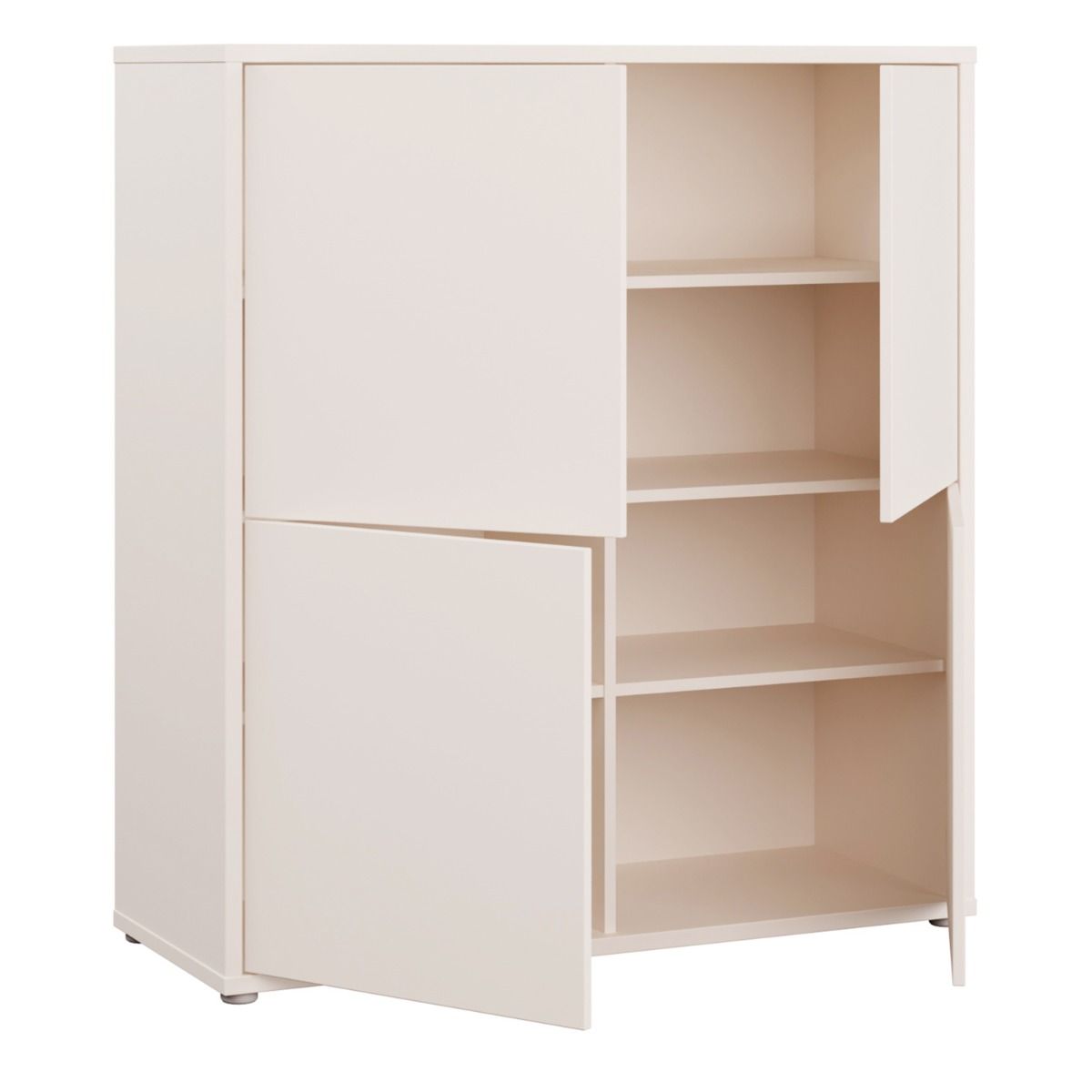 Alice Springs Storage Cabinet – Sand Finish with 4 Doors