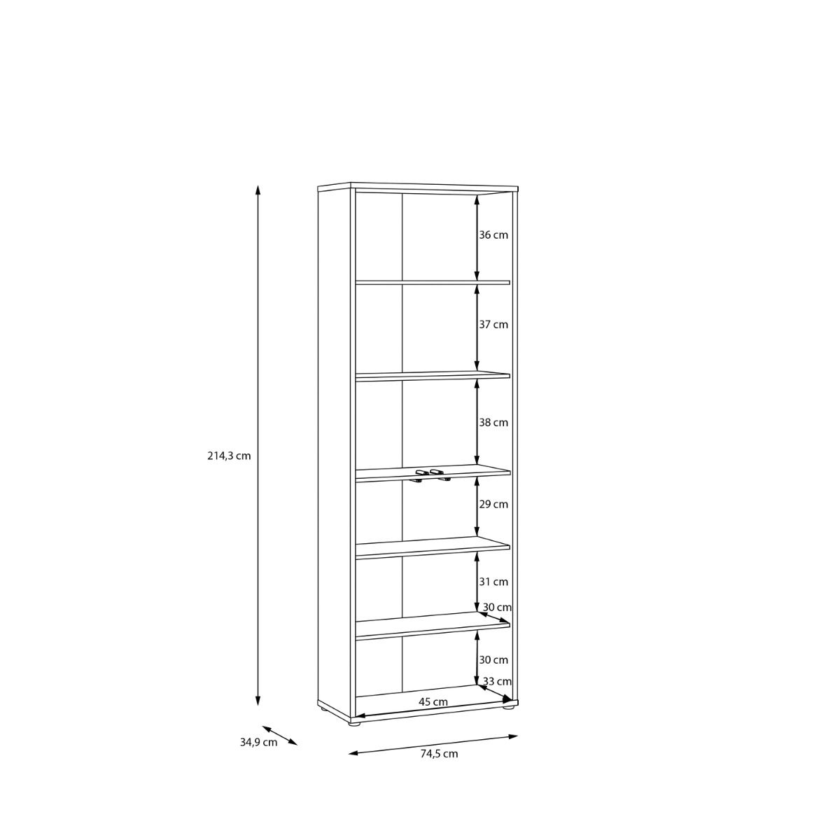 Alice Springs Tall Storage Cabinet – Sand Finish with 4 Doors