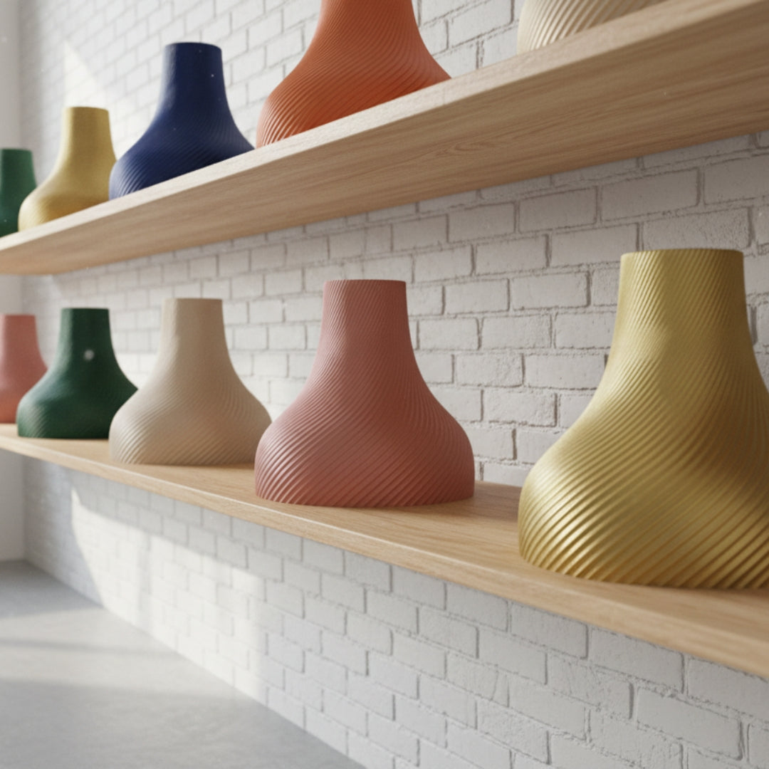 Base Vase for Faux or Real Flowers / Planter - INSIDE HOUSE