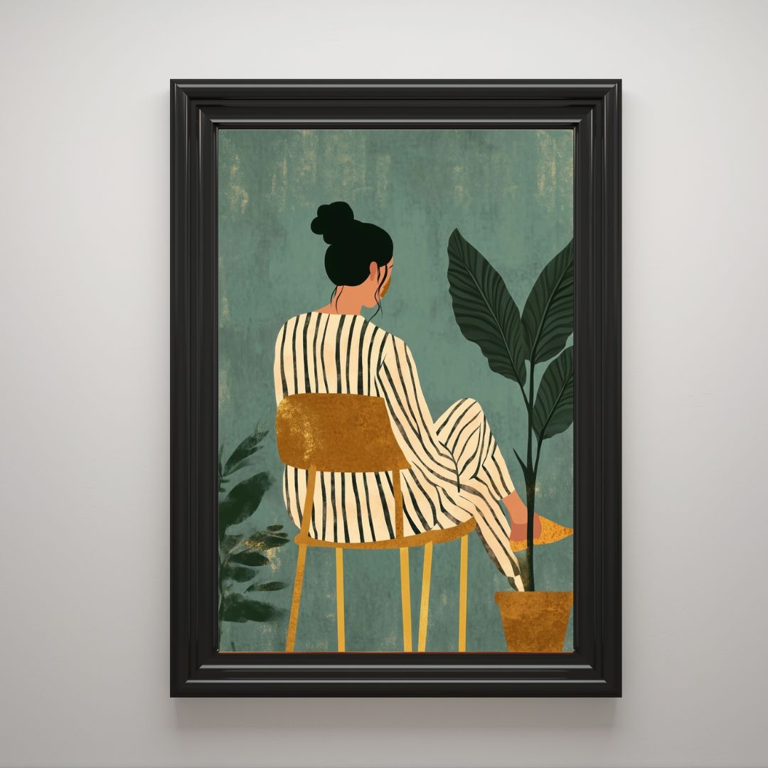 Female Portrait Art Print