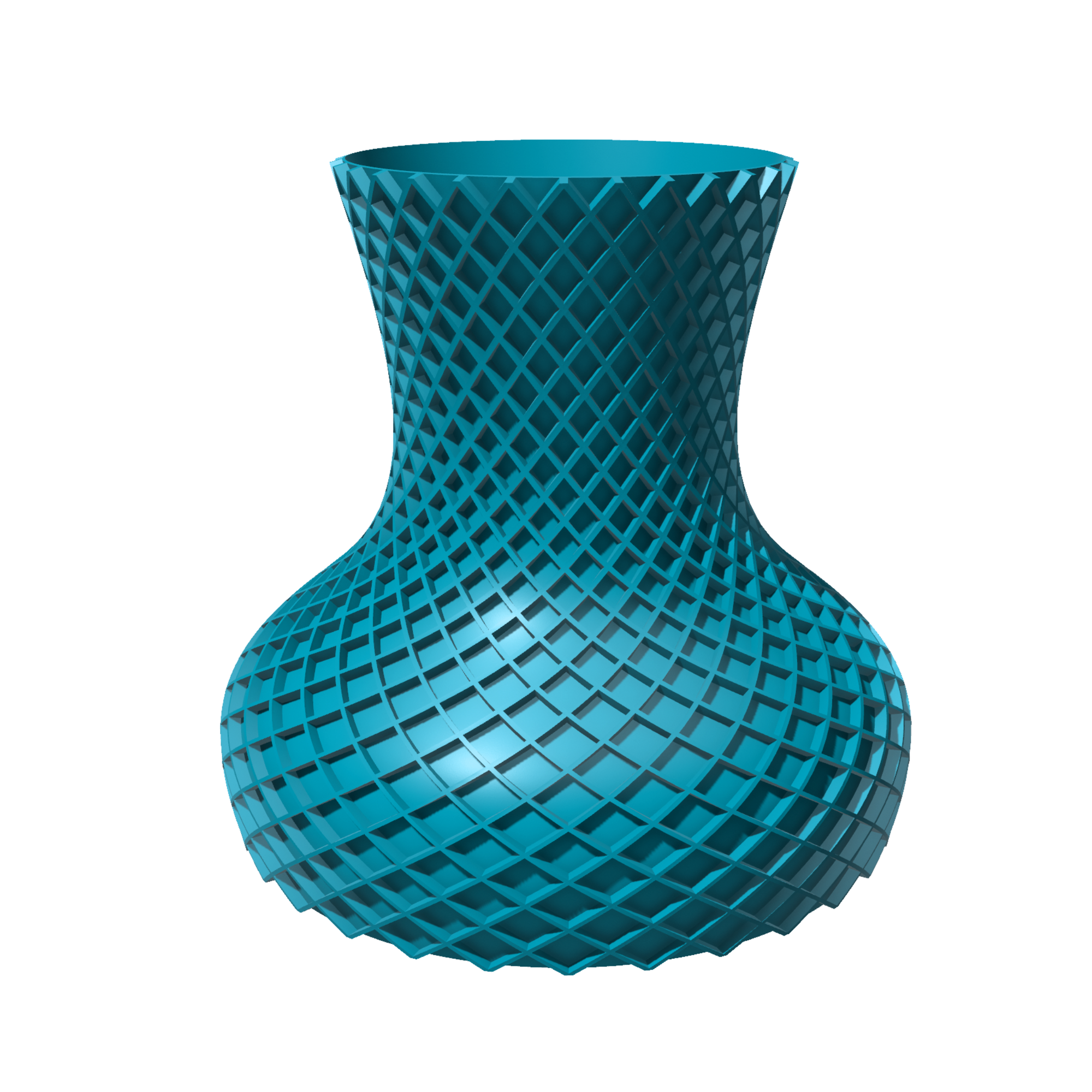 Double Hex Vase for Faux or Real Flowers / Planter - INSIDE HOUSE