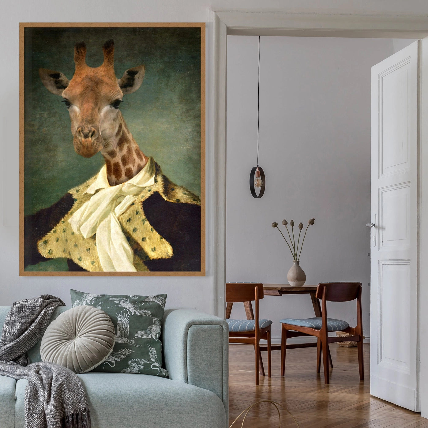 Portrait of A Giraffe - INSIDE HOUSE