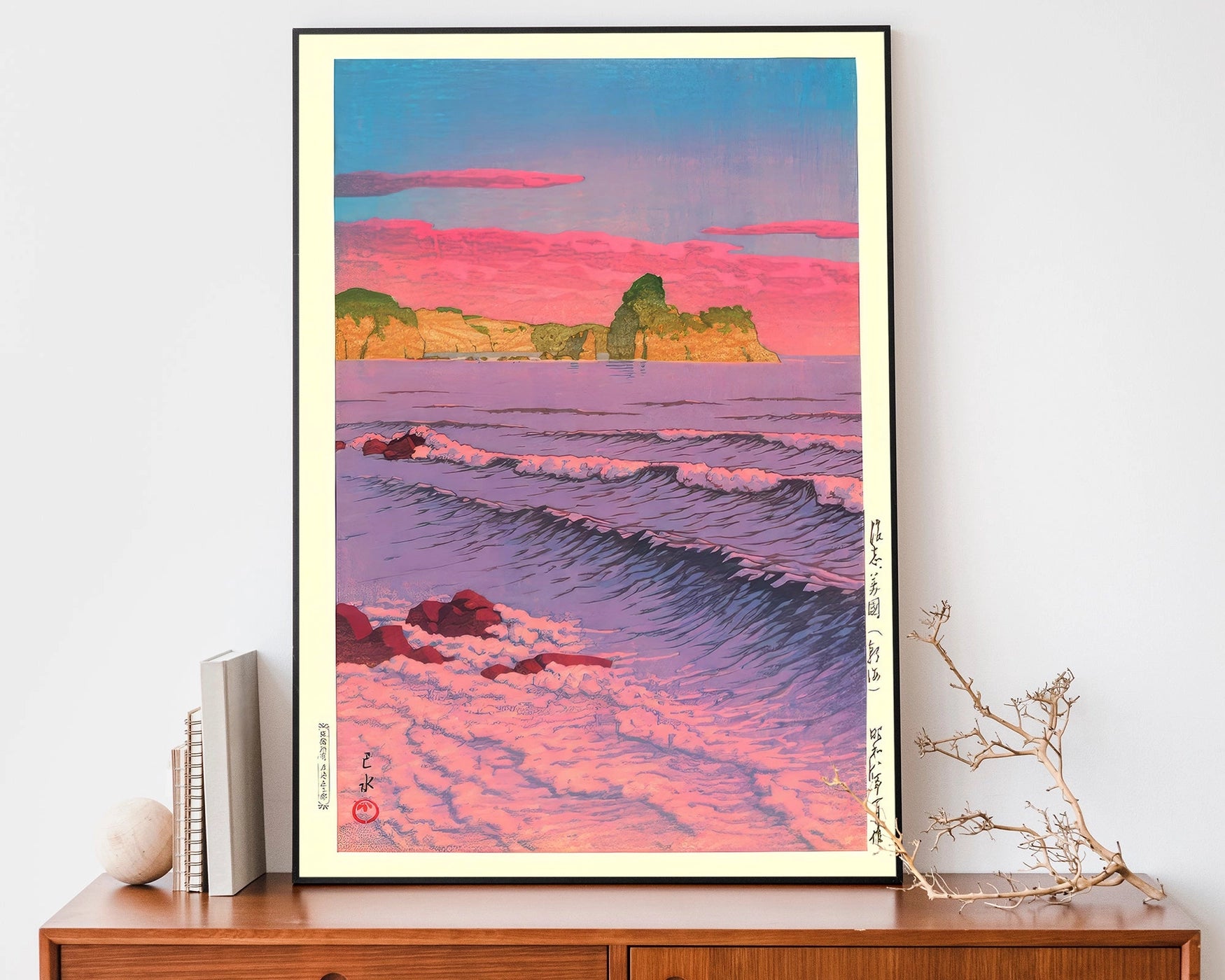 Morning Sea By Kawase Hasui Print - INSIDE HOUSE