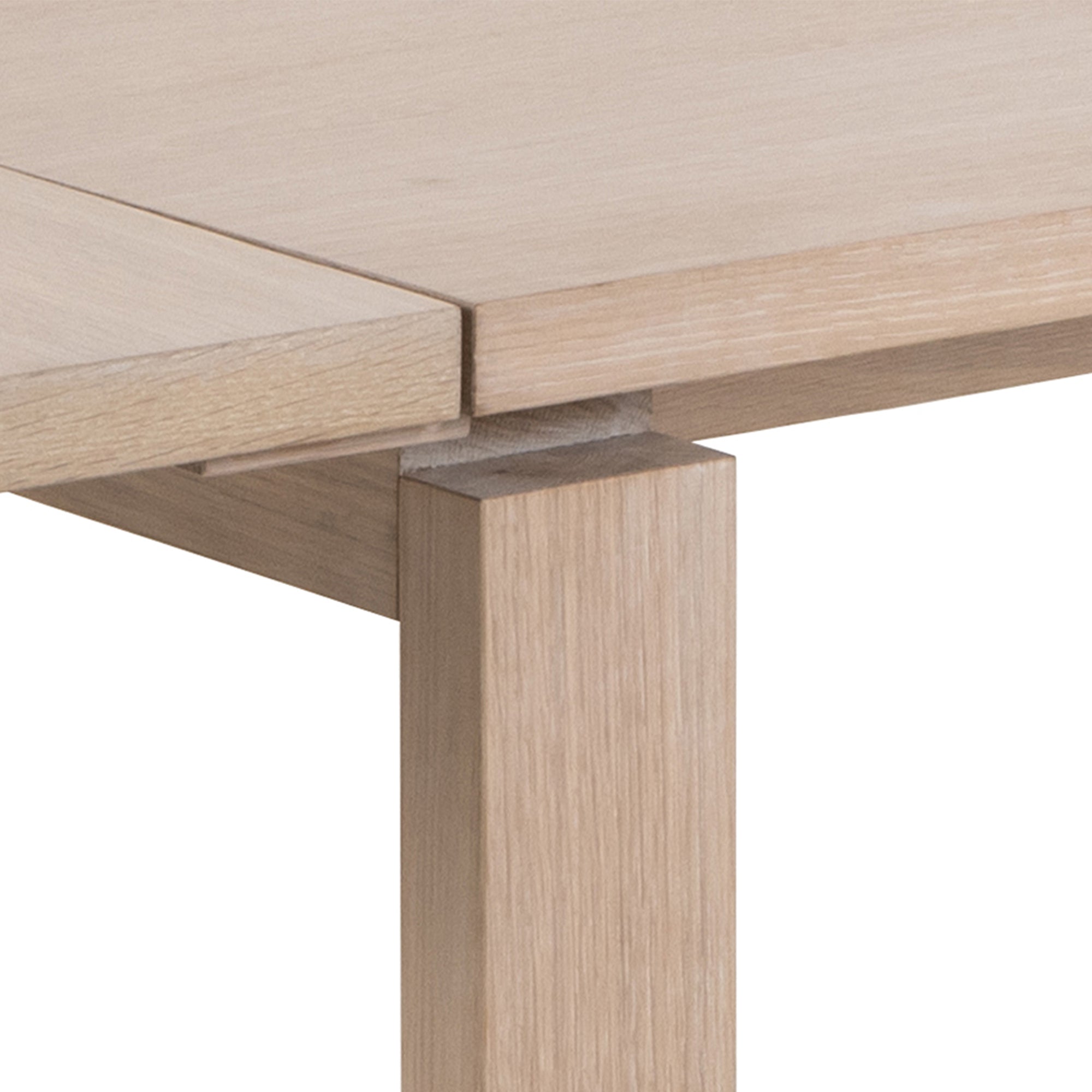Linley Extendable Dining Table 300cm in White Oak - INSIDE HOUSE