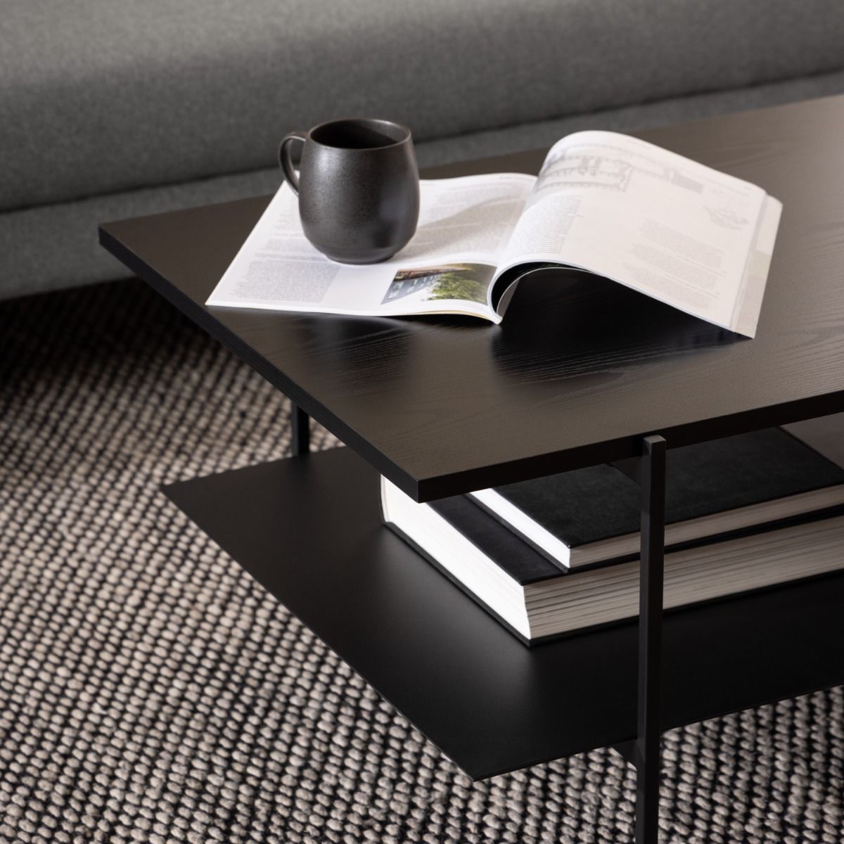 Angus Coffee Table – Black - INSIDE HOUSE