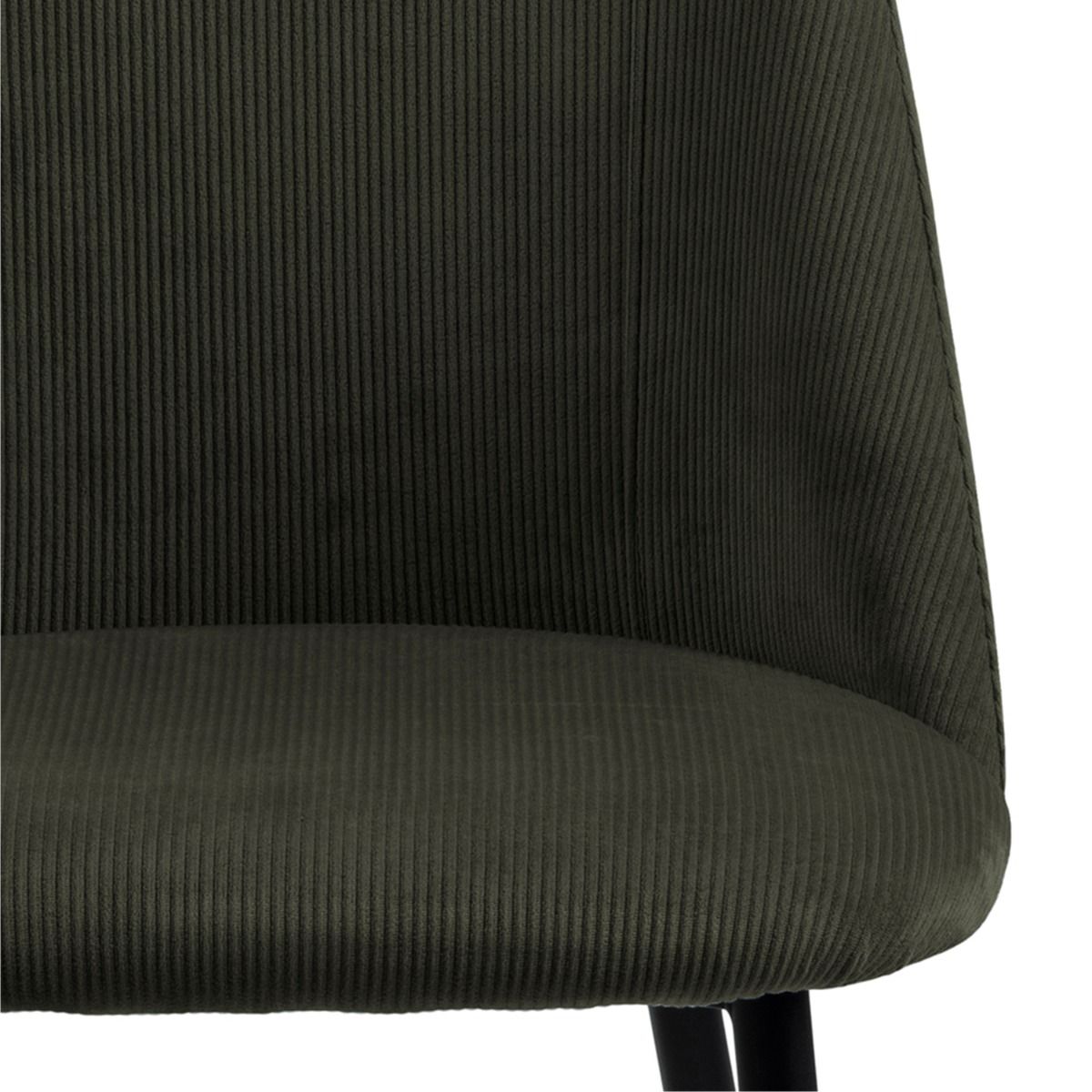 Ines Dining Chair in Olive Green Set of 4 - INSIDE HOUSE
