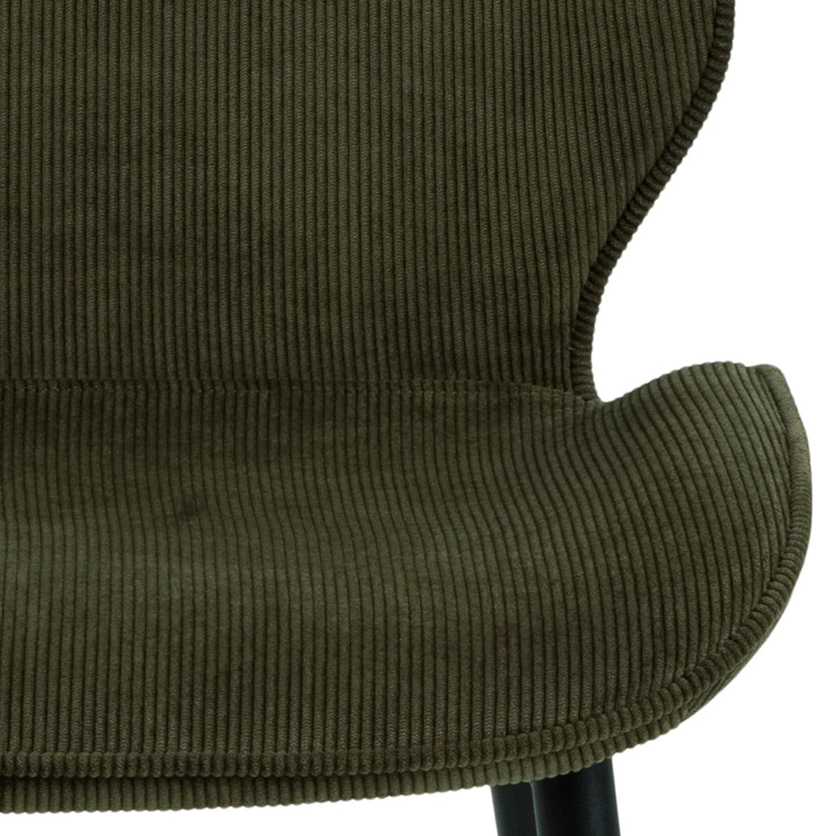 Femke Dining Chair in Olive Green Set of 4 - INSIDE HOUSE