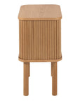 Langley Square Bedside Table in Oak
