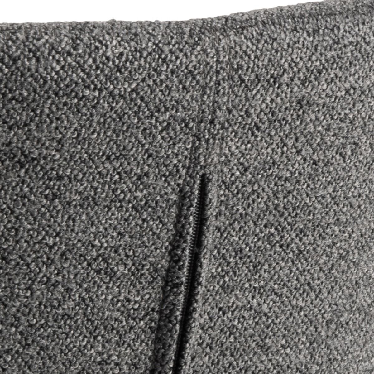 Batilda Swivel Dining Chairs in Grey Fabric Set of 2 - INSIDE HOUSE