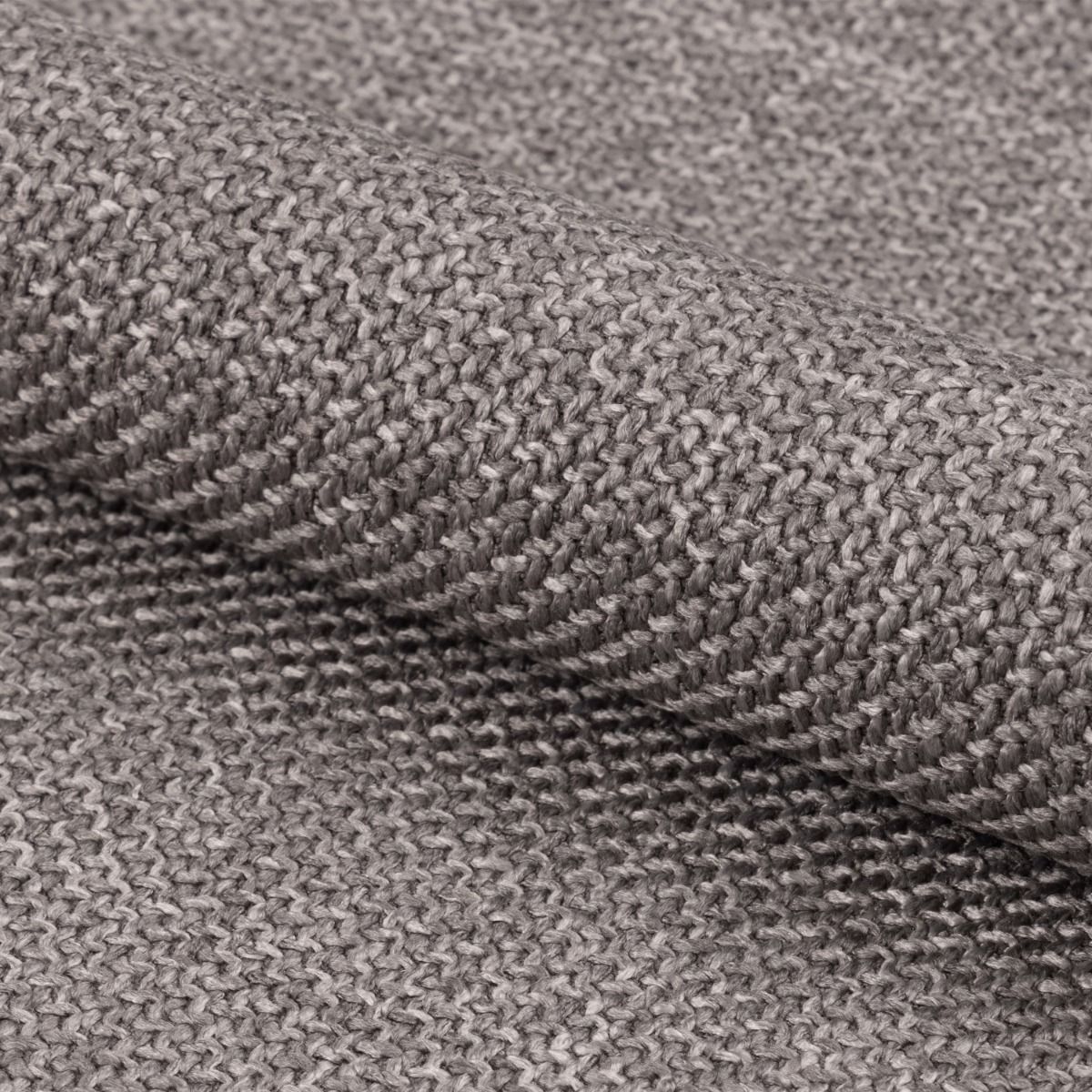 Omaha 3 Seater Sofa in Basel Light Grey Fabric - INSIDE HOUSE