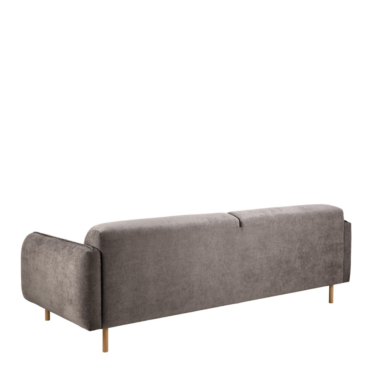 Westham 3 Seater Sofa in Fay Dusty Brown Fabric - INSIDE HOUSE