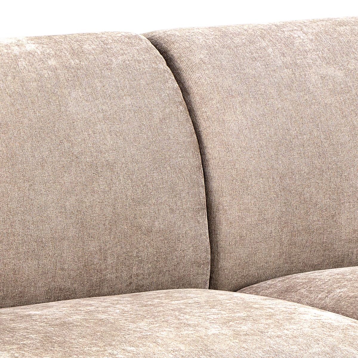 Westham 3 Seater Sofa in Fay Beige Fabric - INSIDE HOUSE