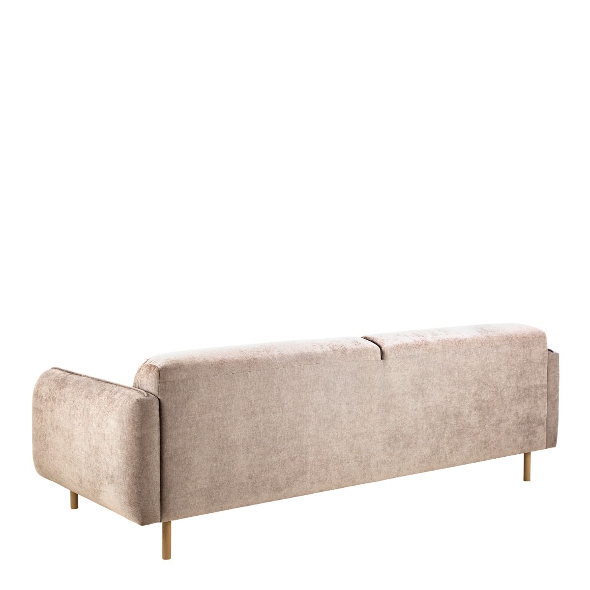 Westham 3 Seater Sofa in Fay Beige Fabric - INSIDE HOUSE