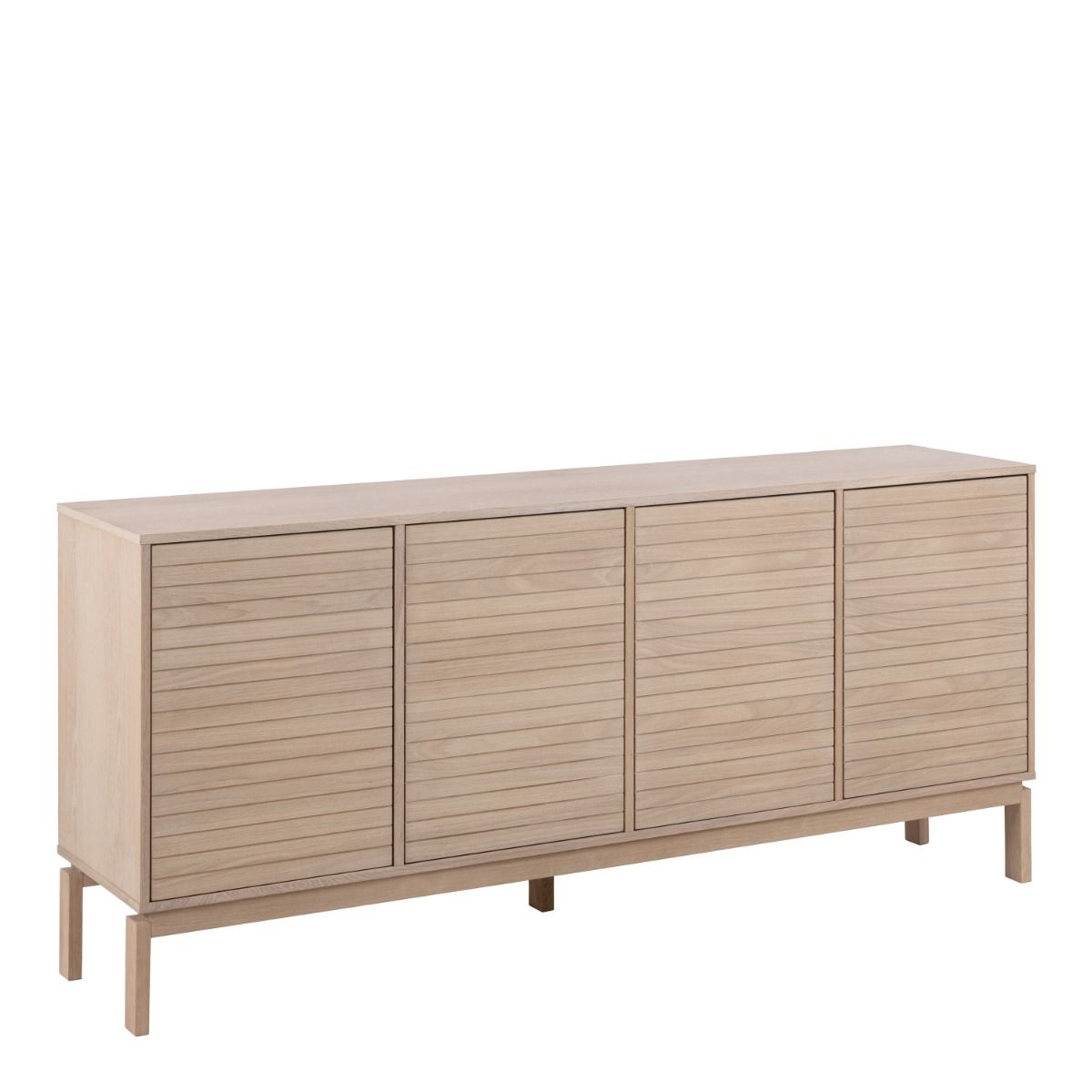Linley 4 Door Sideboard in White Oak - INSIDE HOUSE