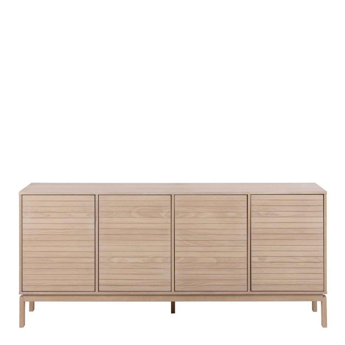 Linley 4 Door Sideboard in White Oak - INSIDE HOUSE