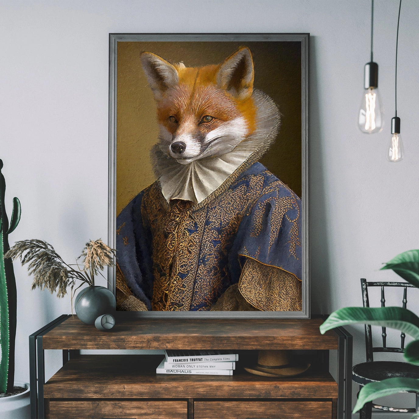 Fox Animal Head Print - INSIDE HOUSE