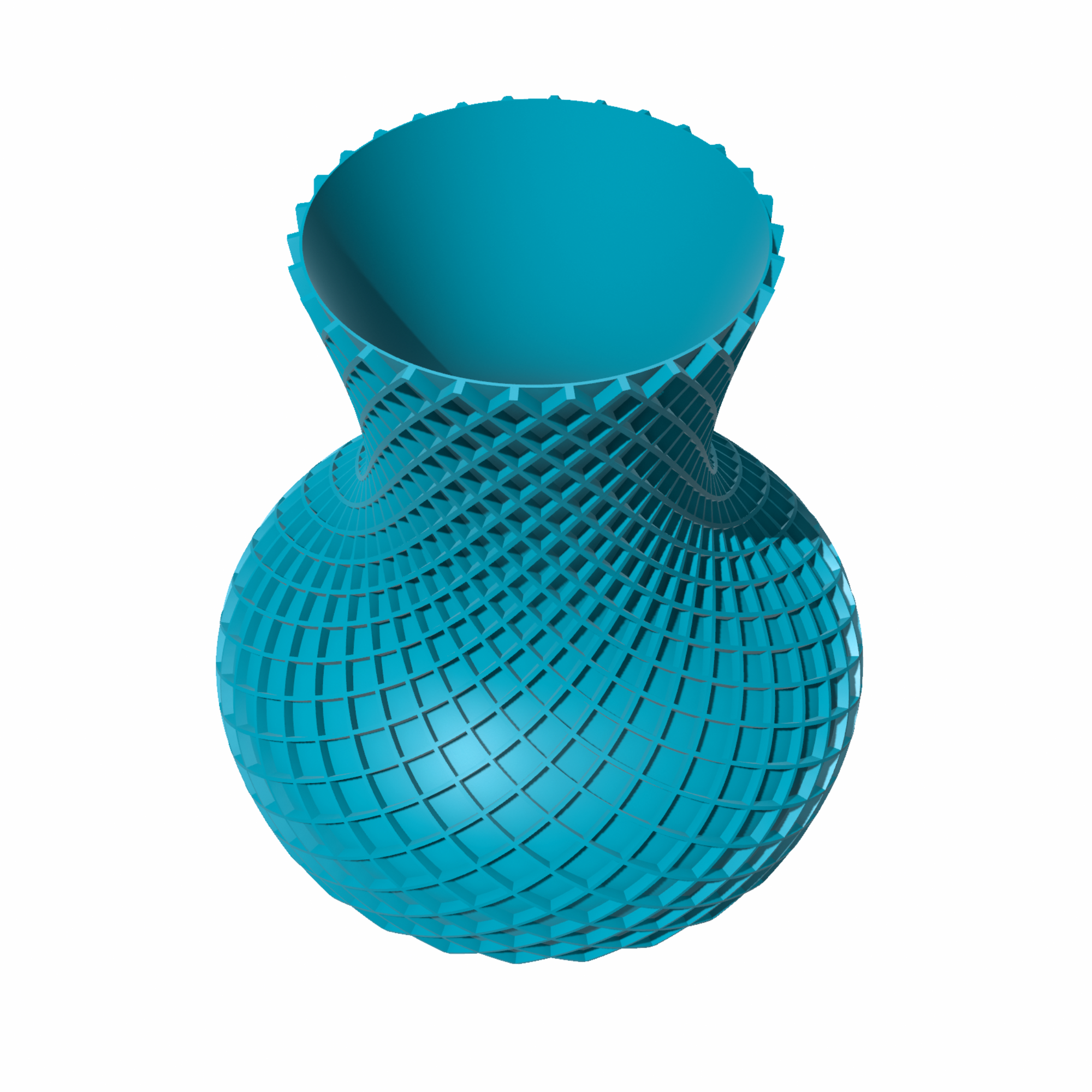 Double Hex Vase for Faux or Real Flowers / Planter - INSIDE HOUSE