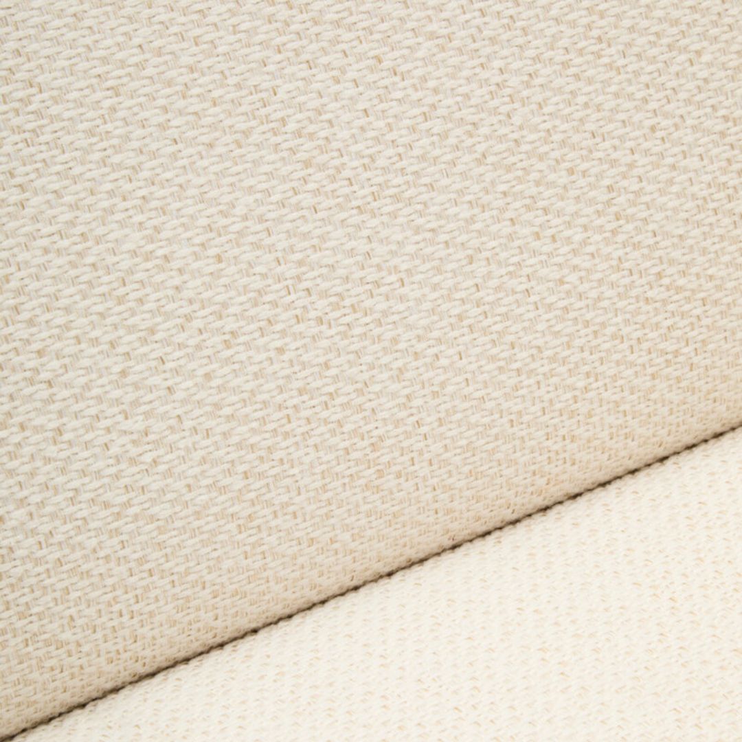 Althea Cream Linen Curved 3-Seater Sofa - INSIDE HOUSE