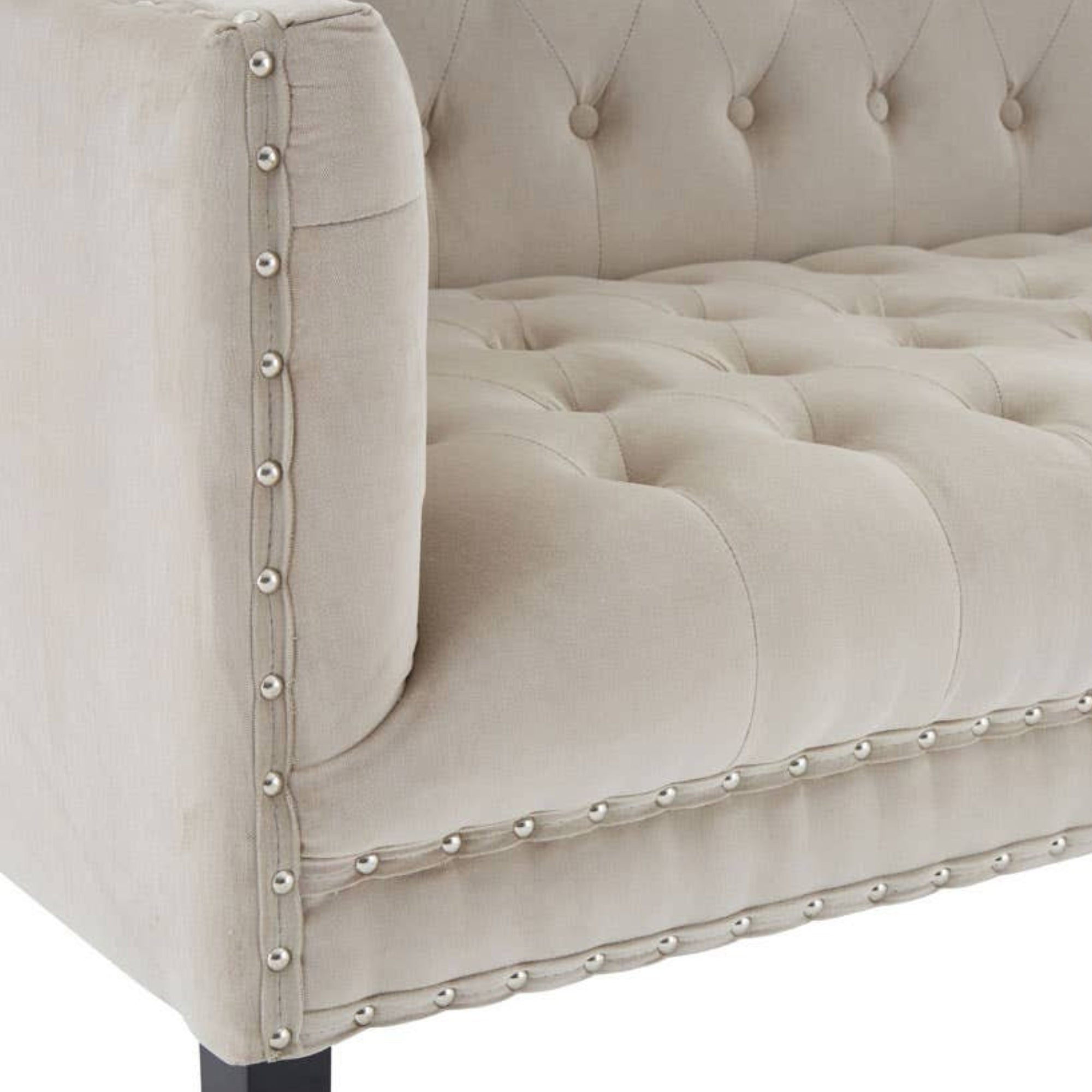 Arlo Taper Velvet 2 Seat Sofa - INSIDE HOUSE