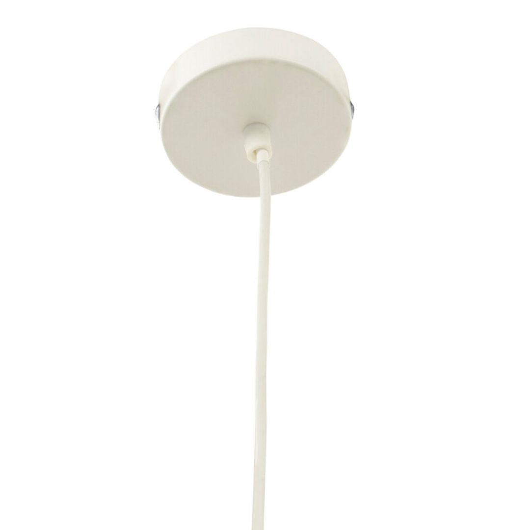 Brevin White Ripple Pendant Light - INSIDE HOUSE