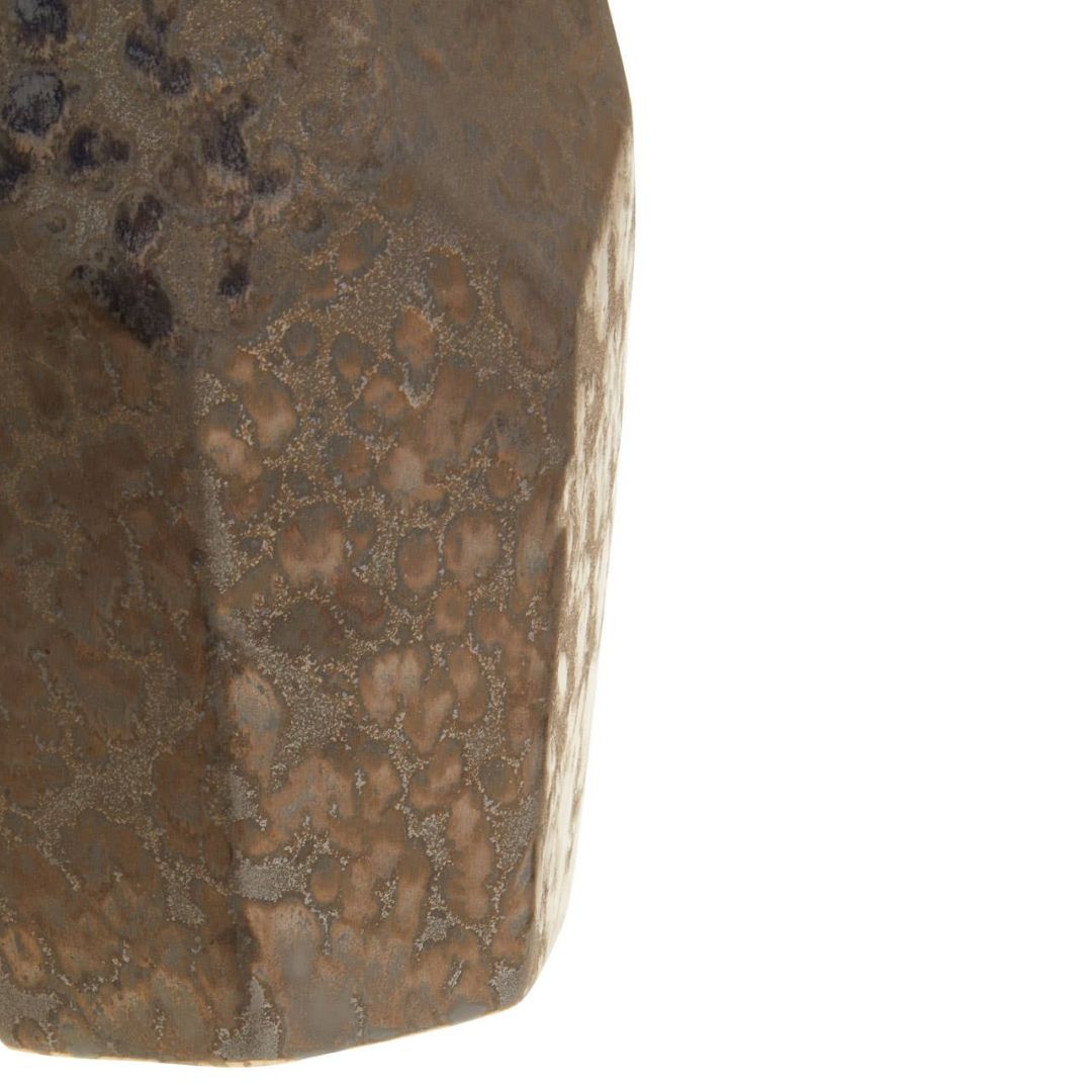 Caelo Black Metallic Ceramic Vase - Large