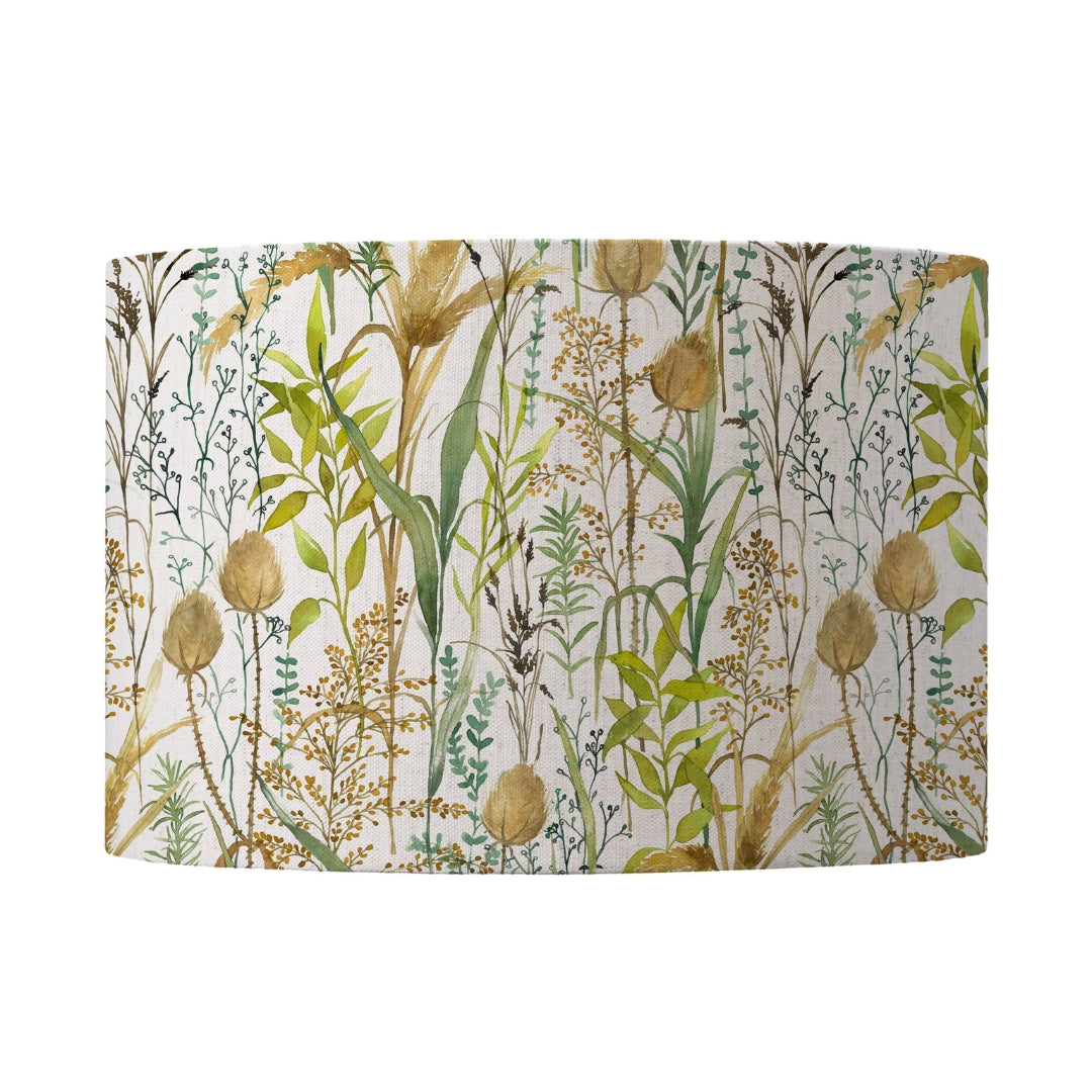 Lydiard Eva Printed Lamp Shade Linen: Linen / 29 x 50 x 50cm