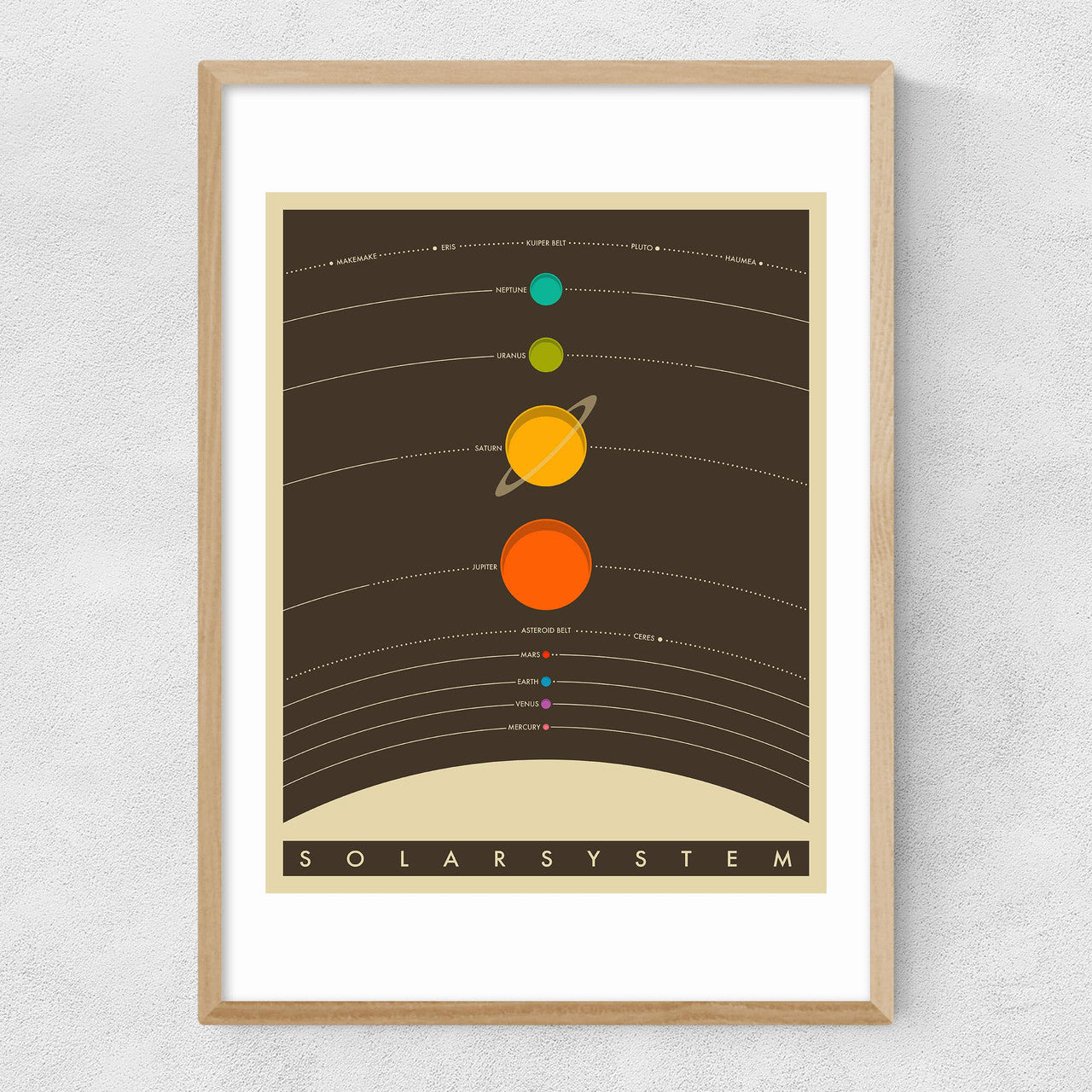 Solar System (Brown) by Jazzberry Blue - INSIDE HOUSE