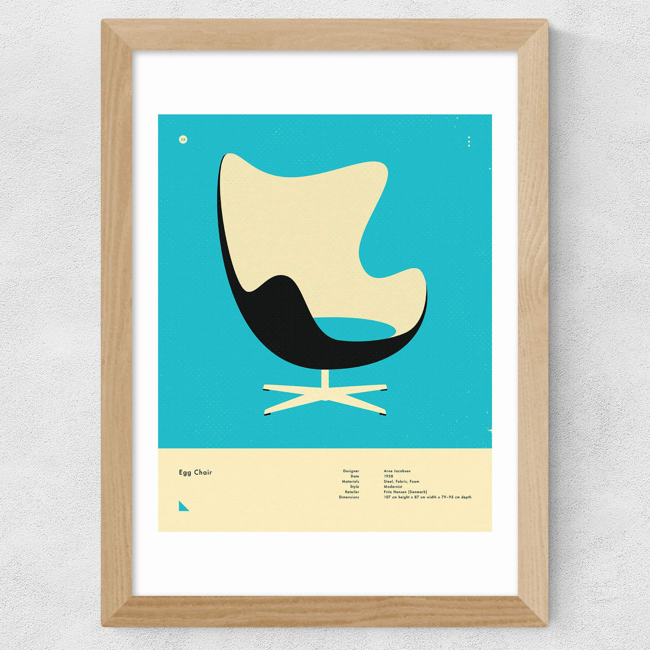 Egg Chair by Jazzberry Blue - INSIDE HOUSE