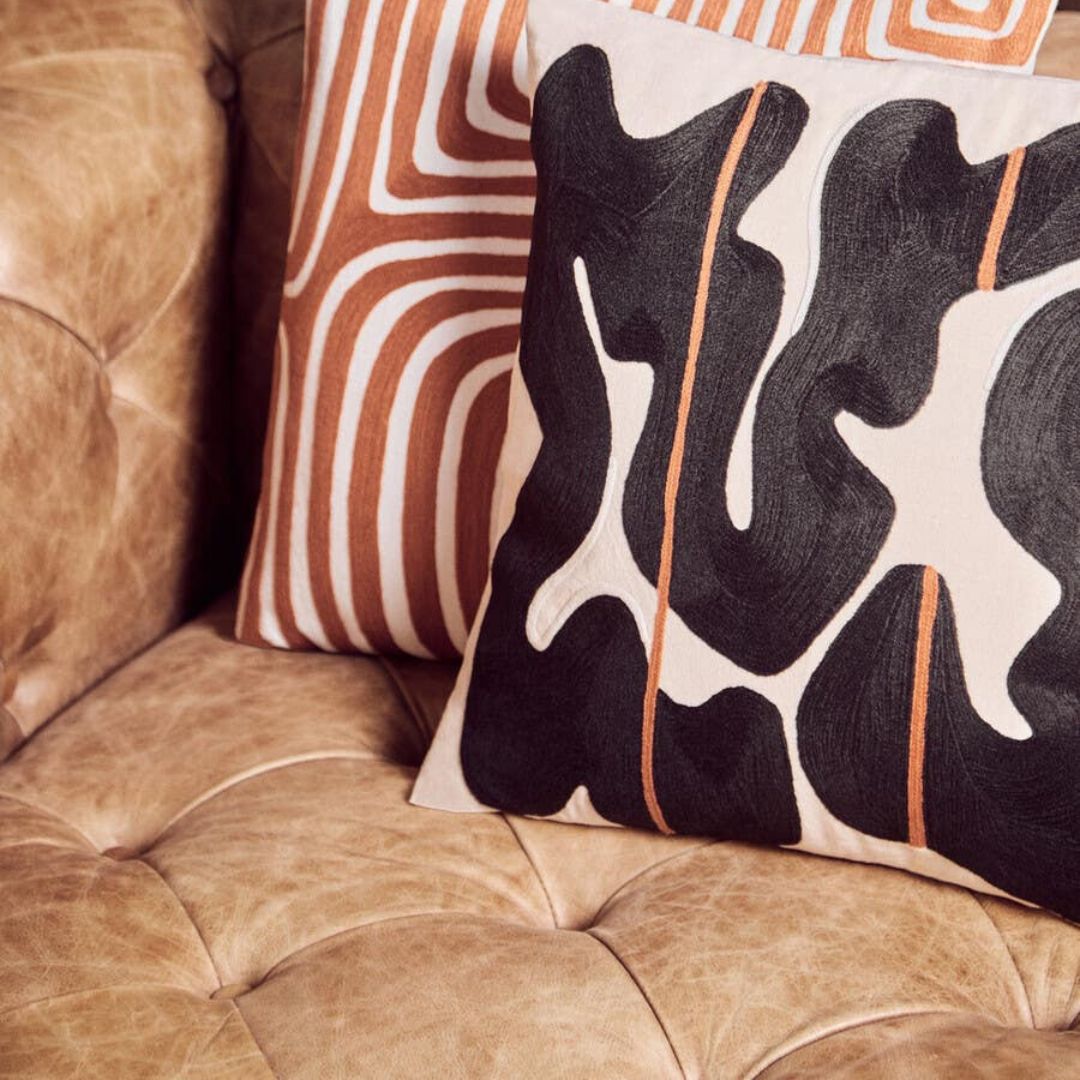 Kensington Brown Leather Chesterfield 3-Seat Sofa - INSIDE HOUSE