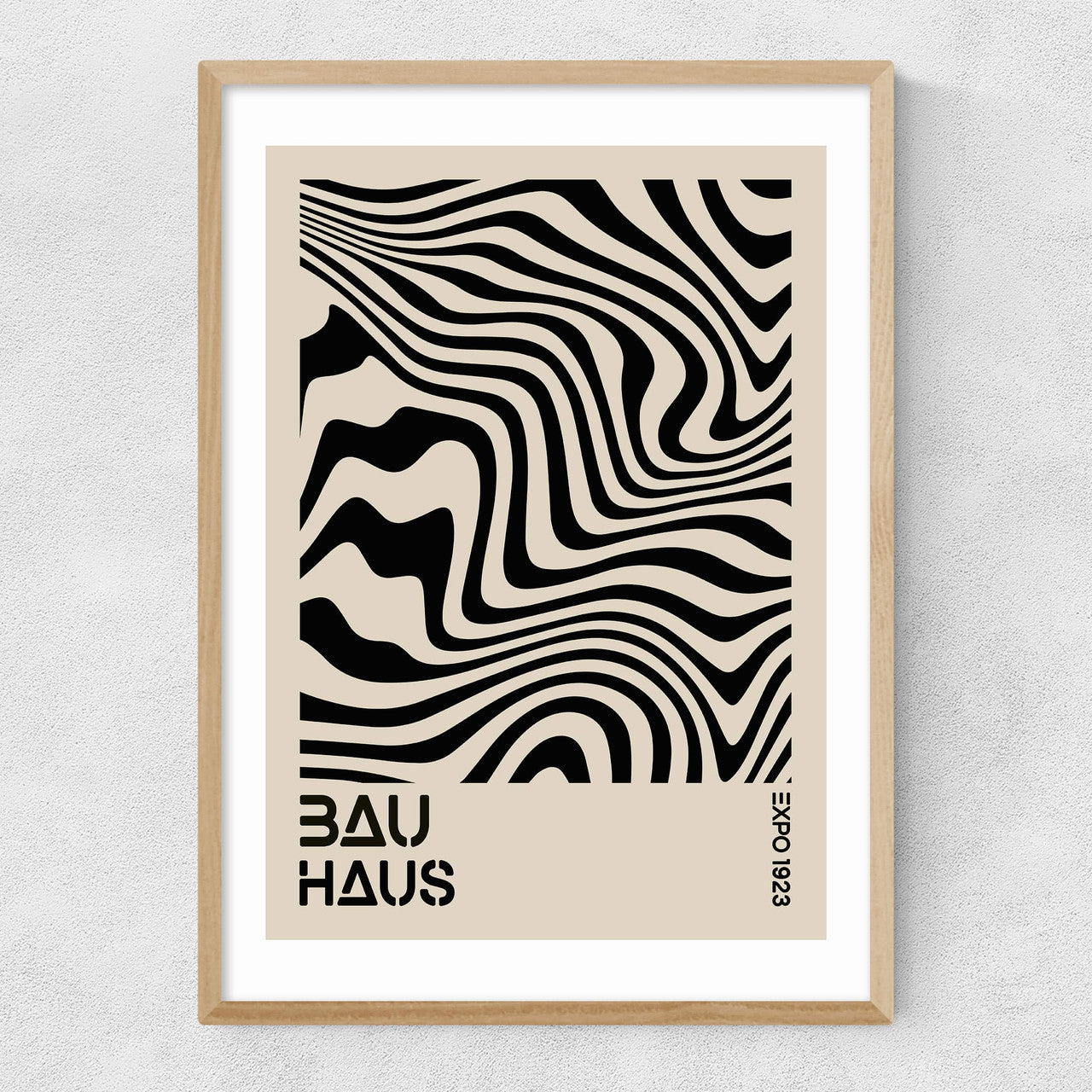 Black Op Art Bauhaus