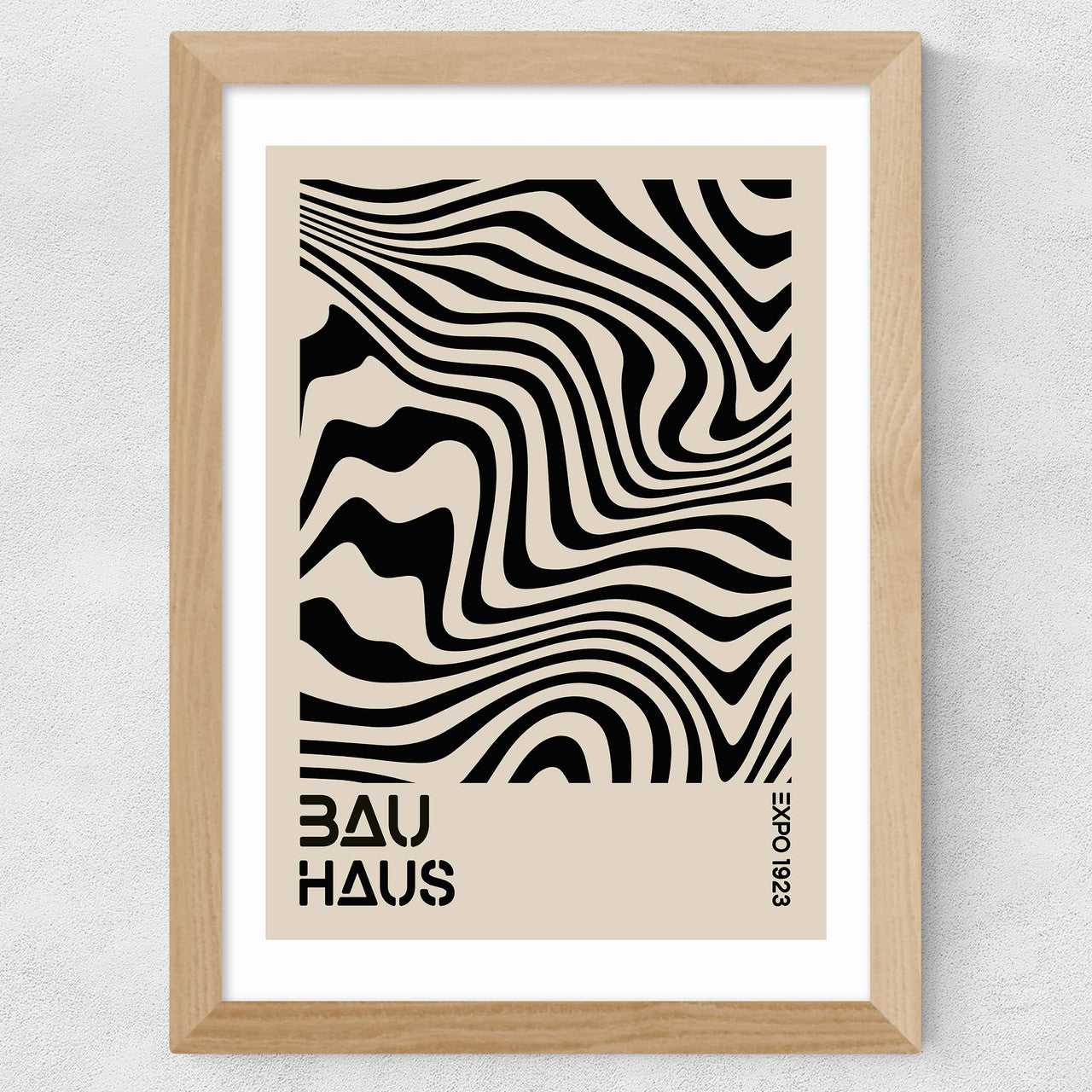 Black Op Art Bauhaus