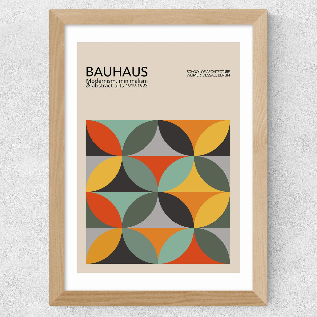 Geometric Pattern Bauhaus